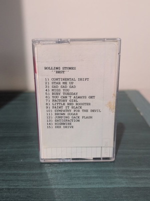 Rolling Stones Best cassette tape like new