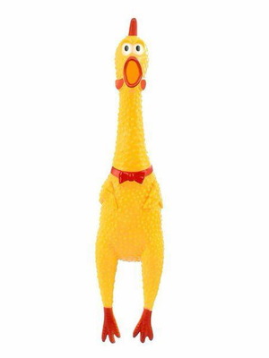 Dog toy chicken with realistic sound 31cm new