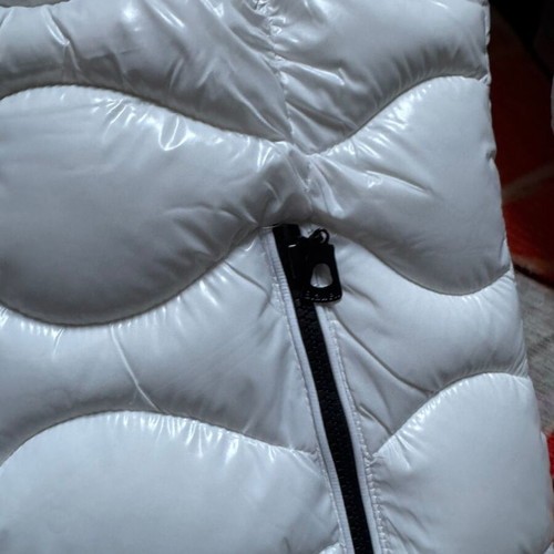 Blauer women's white puffer jacket