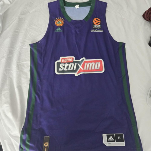 Panathinaikos 23/24 Purple Collectible Jersey Numbered