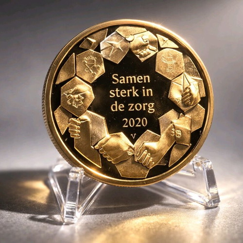Coincard Ολλανδίας 2 Ευρώ 2020 συλλεκτική έκδοση για την υγεία