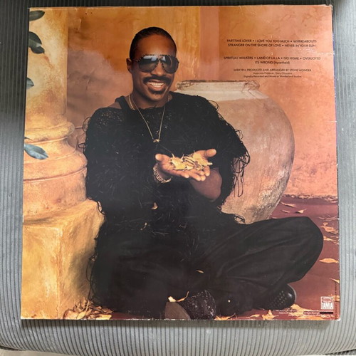 Stevie Wonder In Square Circle vinyl used