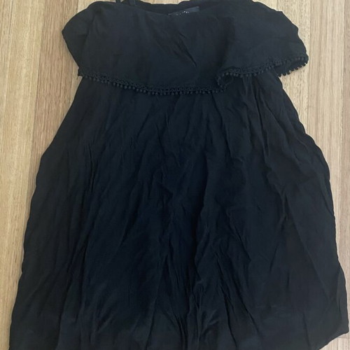 Ysatis Black Short Dress One Size like new