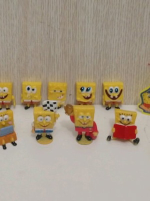 Kinder Surprise Joy Κιντερ Έκπληξη Sponge Bob Μπομπ Σφουγγαράκης Φιγούρες μεταχειρισμένες