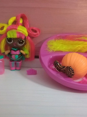 Lol Surprise Hairvibers Τοπ OMG Fashion μεταχειρισμένο σετ με αξεσουάρ