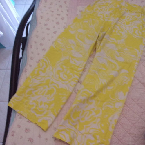 LUMINA SET T-SHIRT PANTS YELLOW COLOR UNUSED