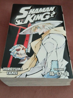 Shaman King omnibus volumes 16-18 new, English