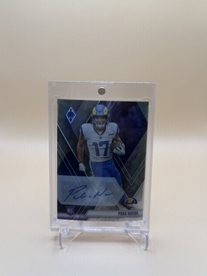 Puka Nacua Rookie Card Autograph Panini Phoenix