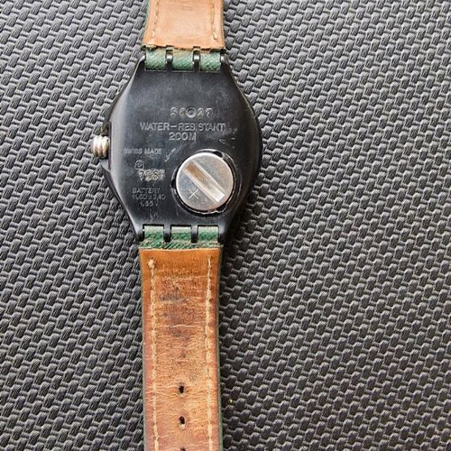 Swatch Scuba 200 SDB113 Dreamwater vintage watch used, green