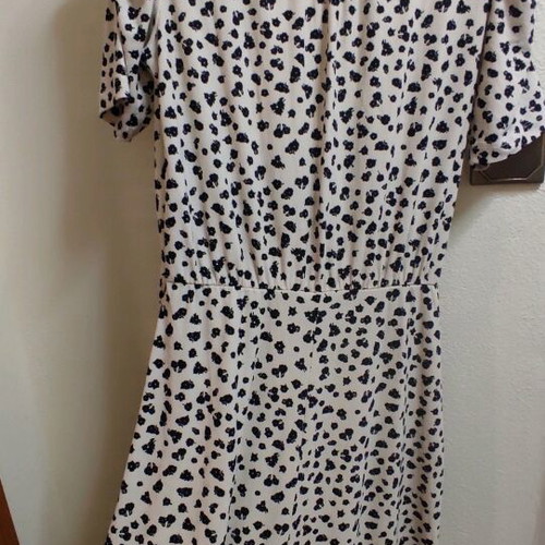 Stradivarius ankle-length dress with back opening, like new