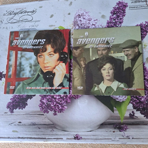 The Avengers DVD pack of 6 like new, adventure series with subtitles