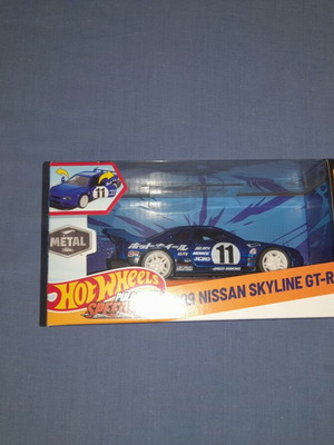 Hot Wheels Pull Back Speeders 1999 Nissan Skyline GT-R καινούργιο