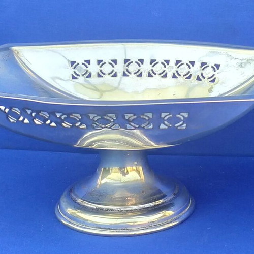 Crusader Large Silver-Plated Bowl used, vintage Australian 1930s
