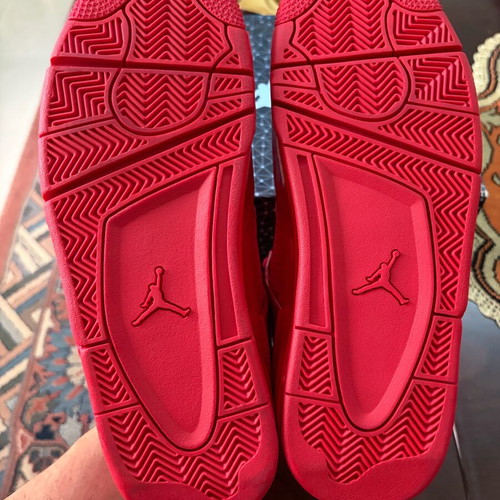 Jordan 11LAB4 sneakers new, size 44, red