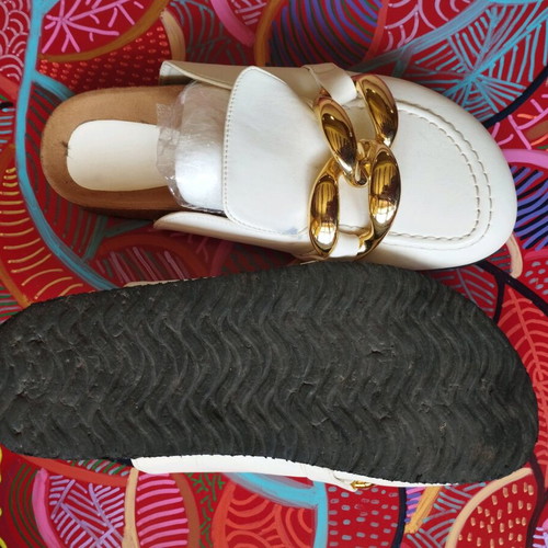 About you white mules like new, size 40