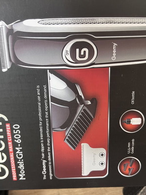 Geemy GM-6050 Hair Clipper new, original
