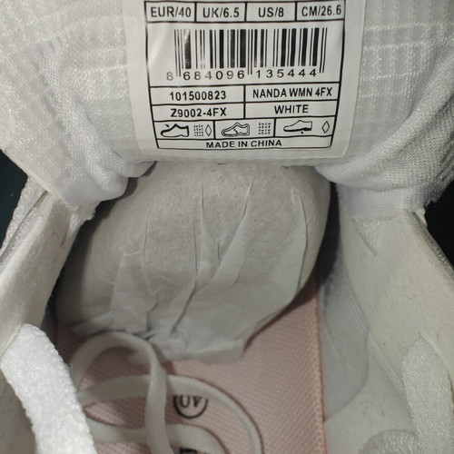 Lumberjack Nanda WMN 4FX sneakers new, white with colorful sole