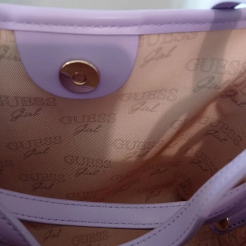 Guess crossbody bag new purple with pouch