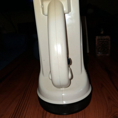Teping 2 in 1 fluorescent lamp with lens vintage like new, beige