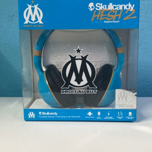 Skullcandy Hesh 2 headphones new Olympique de Marseille edition