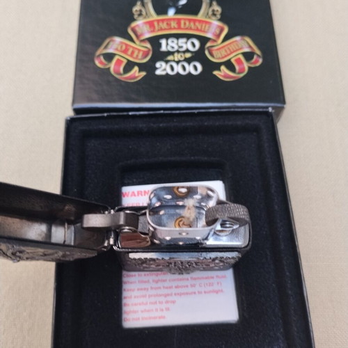Zippo 2000 Jack Daniel's 150th Birthday Black Matte lighter mint condition