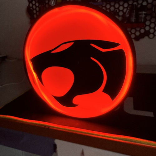 Thundercats lightbox new, 23cm diameter, USB powered
