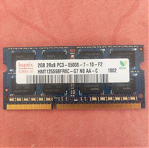 Hynix SODIMM PC3-8500 2GB