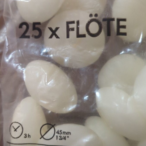 Ikea floating candles new, pack of 25