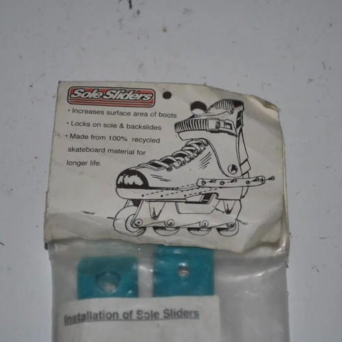 Blood Sole Sliders vintage 1990s 90s old skool inline parts new