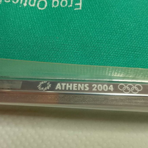 Caran d'Ache silver pen set Olympic Games Athens 2004 like new