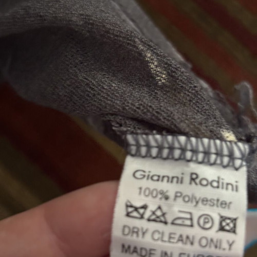 See-through grey blouse like new, sizes XS - S