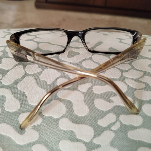 Versace women's eyeglass frame MOD. 3022, like new, black