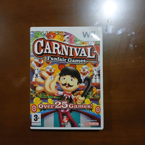 Carnival Funfair Games Nintendo Wii like new puzzle game