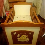  Πολυμορφικό βρεφικό - παιδικό κρεβάτι