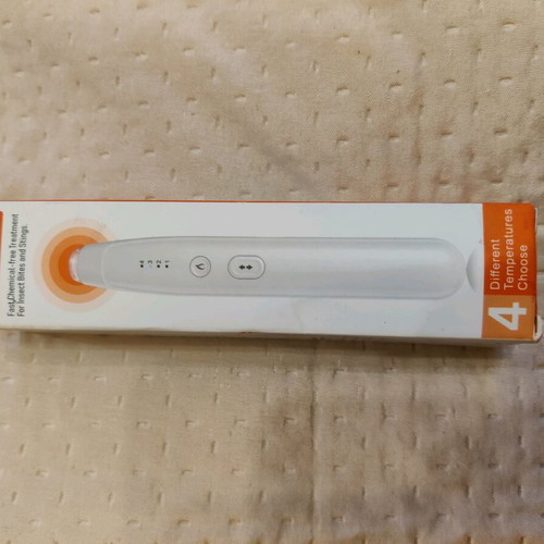 Electronic Anti-Itch Pen for Bites with Infrared Heating New