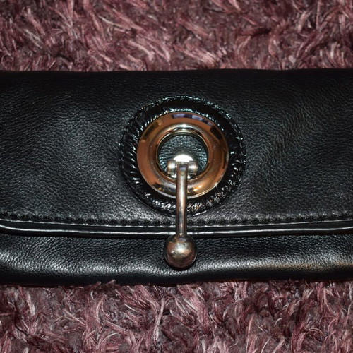 Milene Berger clutch black like new