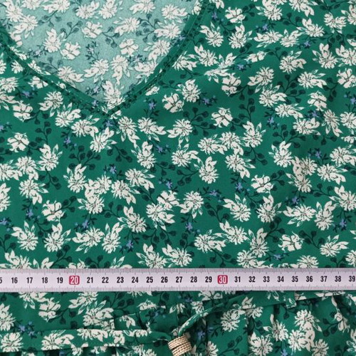 Promod floral green dress, size 40