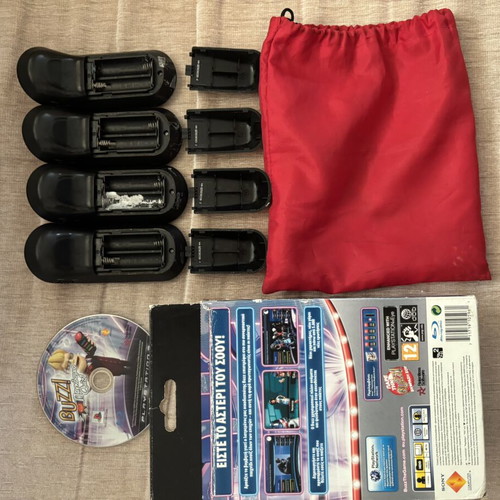 Buzz World Quiz Big Box PlayStation 3 PS3 used, Greek version without USB
