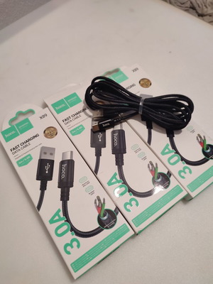 USB Type C cable, pack of 3, new