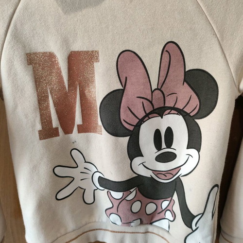 Disney Orchestra Hoodie sweatshirt like new, size 8 years, beige