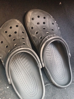 Crocs μεταχειρισμένα, μέγεθος 46, μαύρα