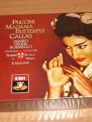 Maria Callas Madama Butterfly διπλό box set CD μεταχειρισμένο, κλασσική