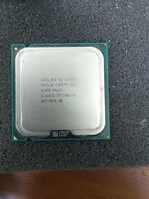 Intel Core2Duo E7300 used processor 2.66Ghz socket 775