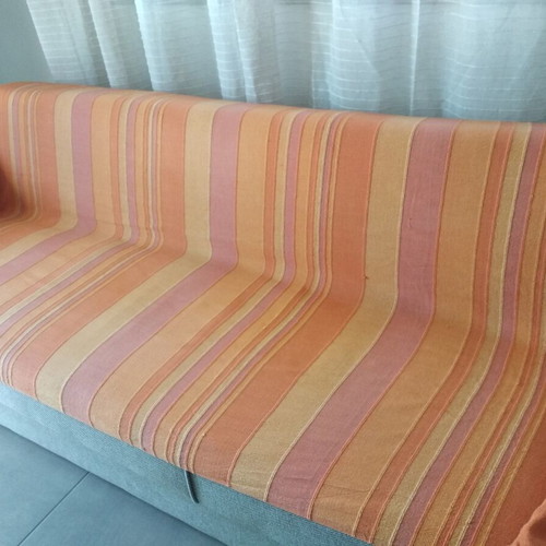Orange throw blanket like new 140x200 cm