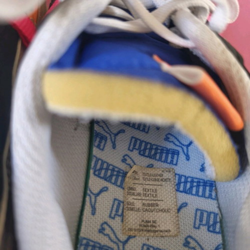 Puma rider athletic shoes like new, multicolor, size 38