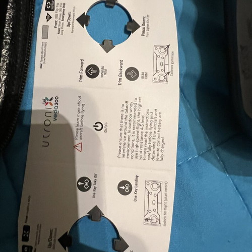 Drone Utronix with spare parts, controller and VR, mobile compatible