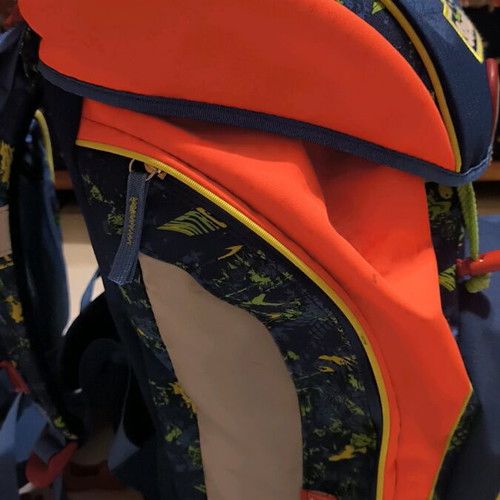 Scout Alpha school bag used, German, ergonomic design