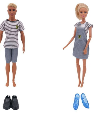 Boy&Girl 29cm Doll Clothes for Man and Woman New