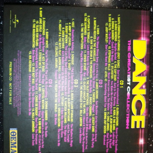 Dance The Greatest Collection 4CD like new, pop