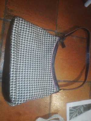 Vintage Marks & Spencer Shoulder Bag used, multicolor knitted